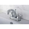 Kingston Brass KS7611BAL 4" Centerset Bathroom Faucet, Polished Chrome KS7611BAL